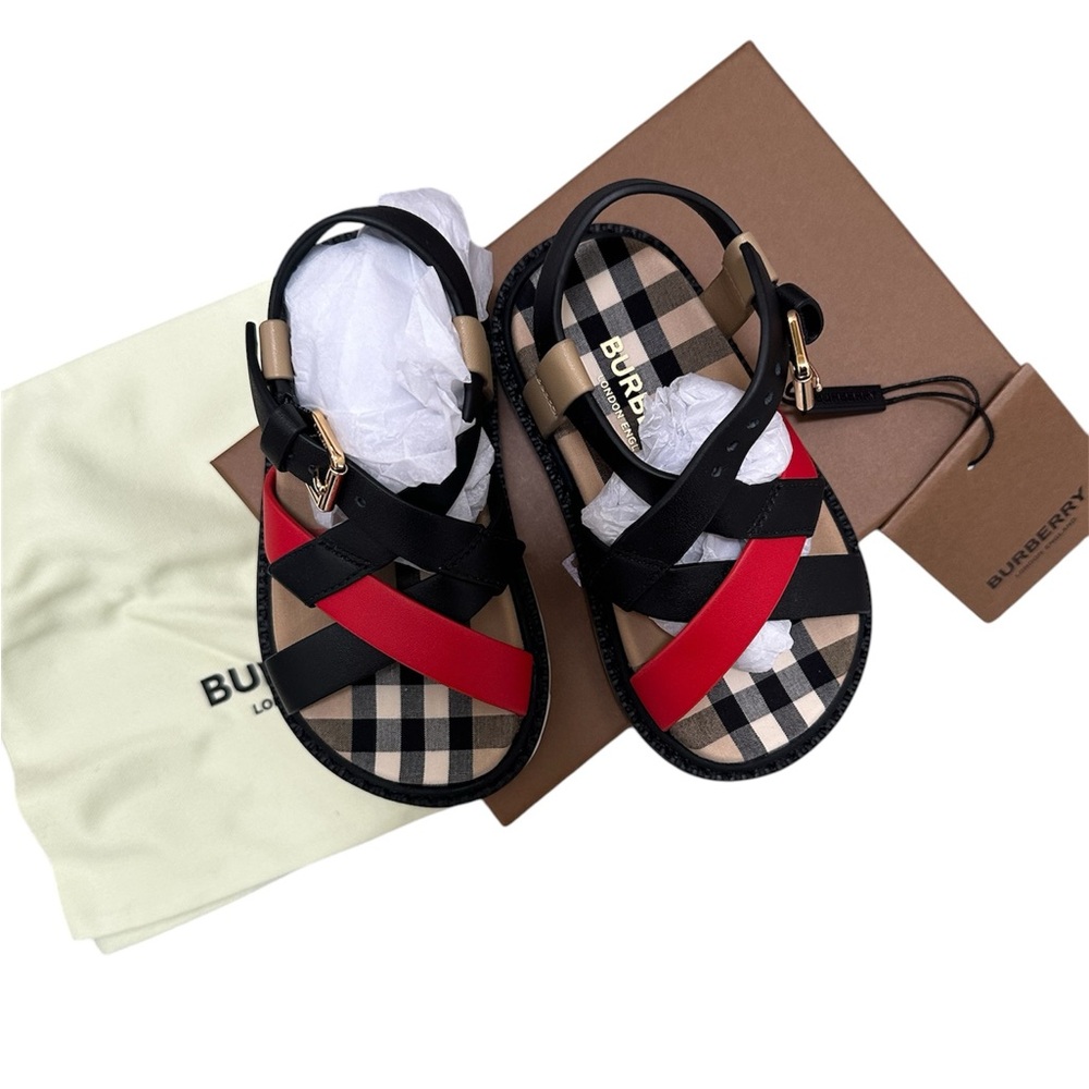 Burberry girl sandals